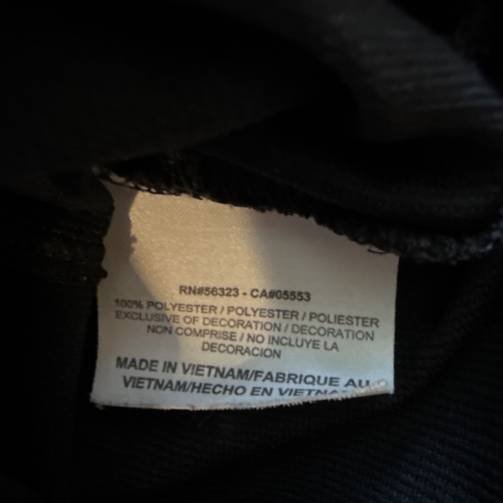 Nike Golf Polo Shirt Mens Large Black Dri-FIT Performance Athletic Casual Logo - Picture 7 of 7